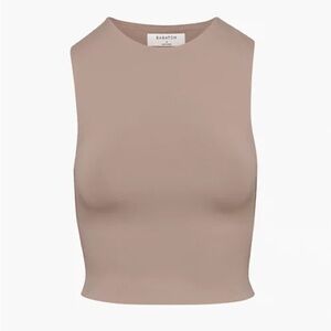 Aritzia Babaton Contour Muscle Tank Deep Taupe Size XS‎